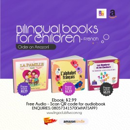   Bilingual books for children  
